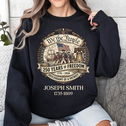 Custom We The People Dark Shirt | Revolutionary War Ancestor Tee, Patriotic Tee 684480