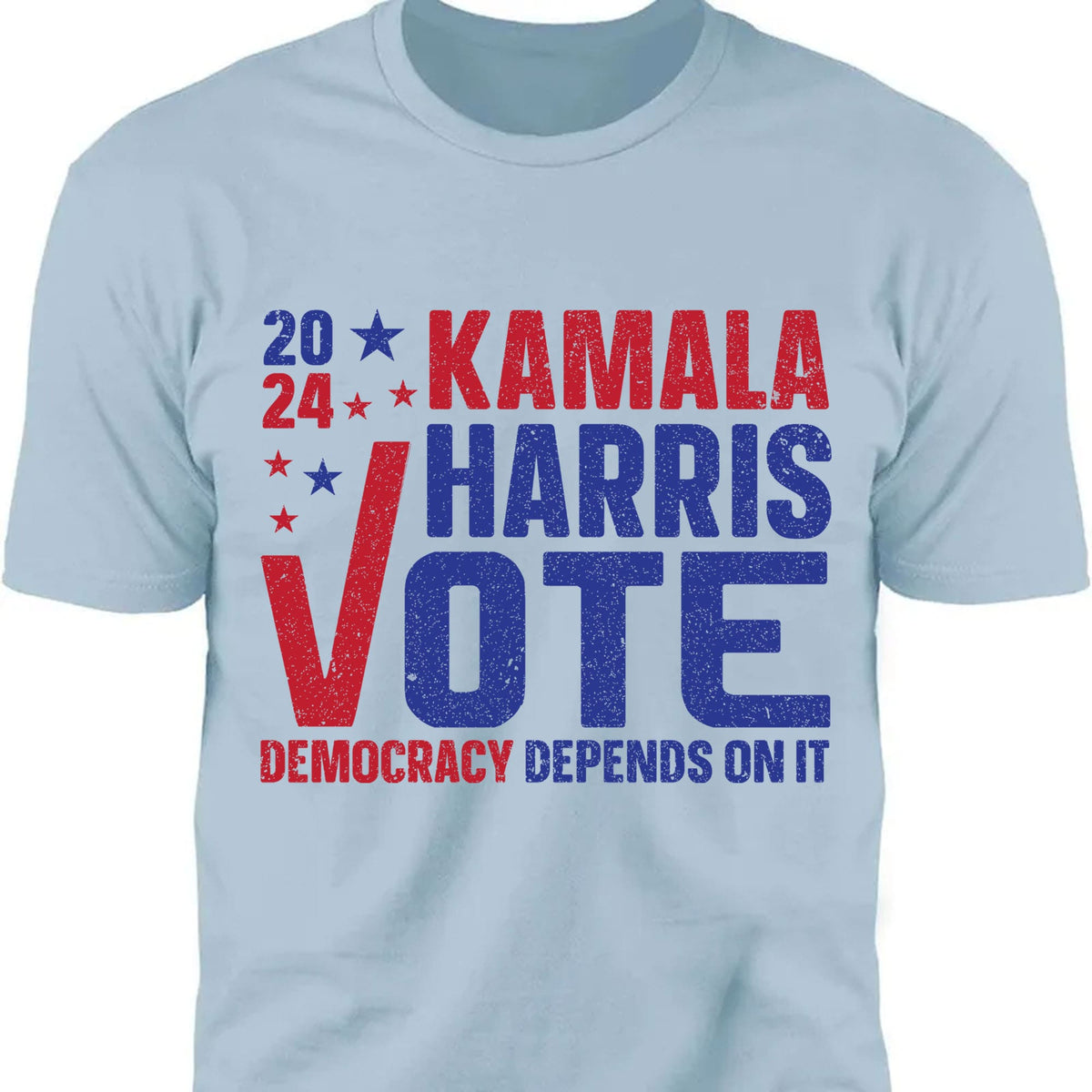 Kamala For Vote 2024 President Shirt | Kamala Harris 2024 Shirt | Democrat Shirt Bright T1454 - KH2