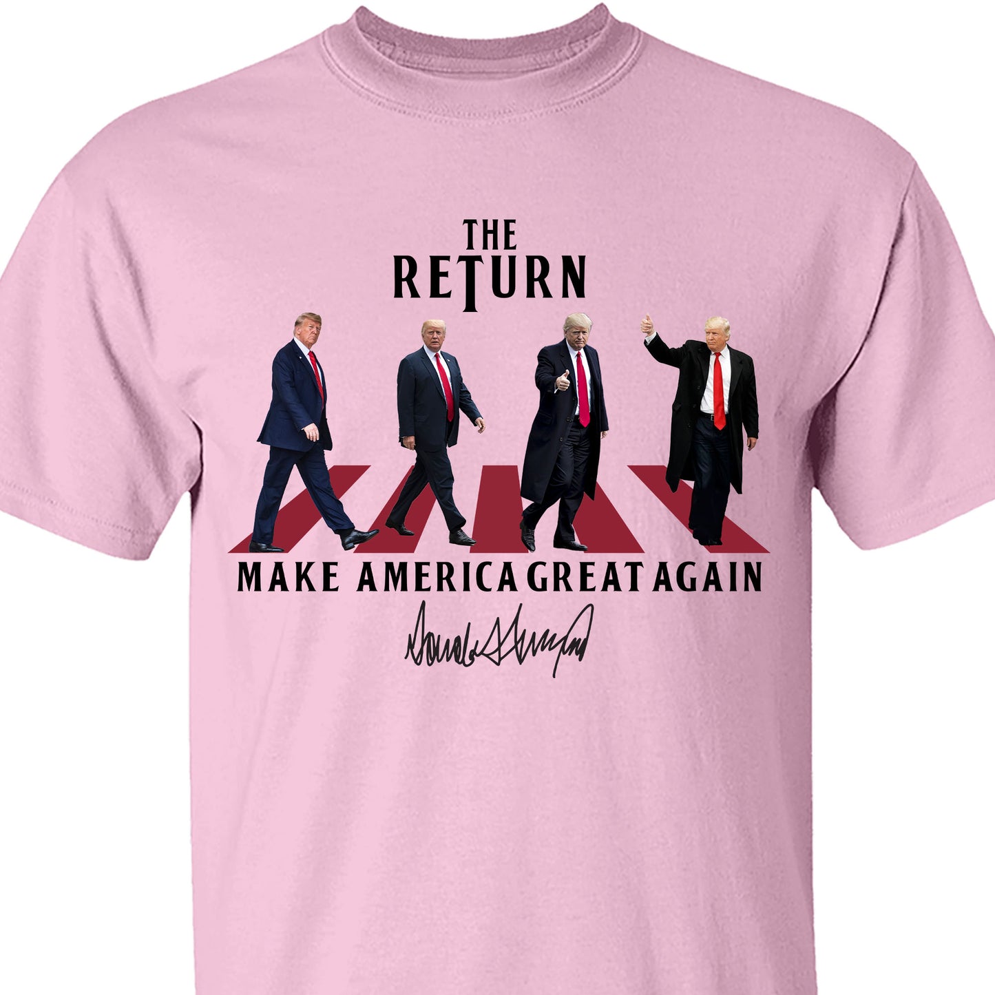 The Return MAGA Shirt | Donald Trump Homage Shirt | Donald Trump Fan Tees C898 Bright - GOP