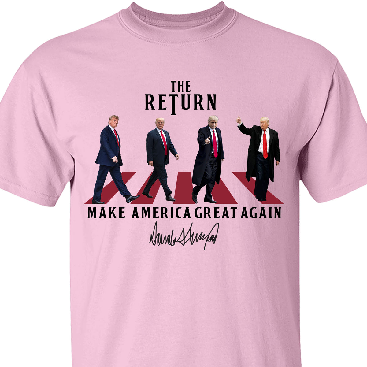 The Return MAGA Shirt | Donald Trump Homage Shirt | Donald Trump Fan Tees C898 Bright - GOP