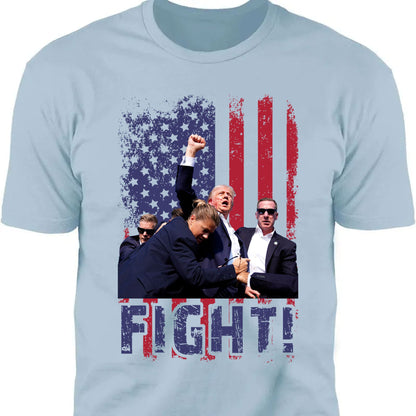 Trump Fight 2024 Shirt | Trump 2024 Pennsylvania Rally | Trump Supporters Shirt Bright T1128 - GOP