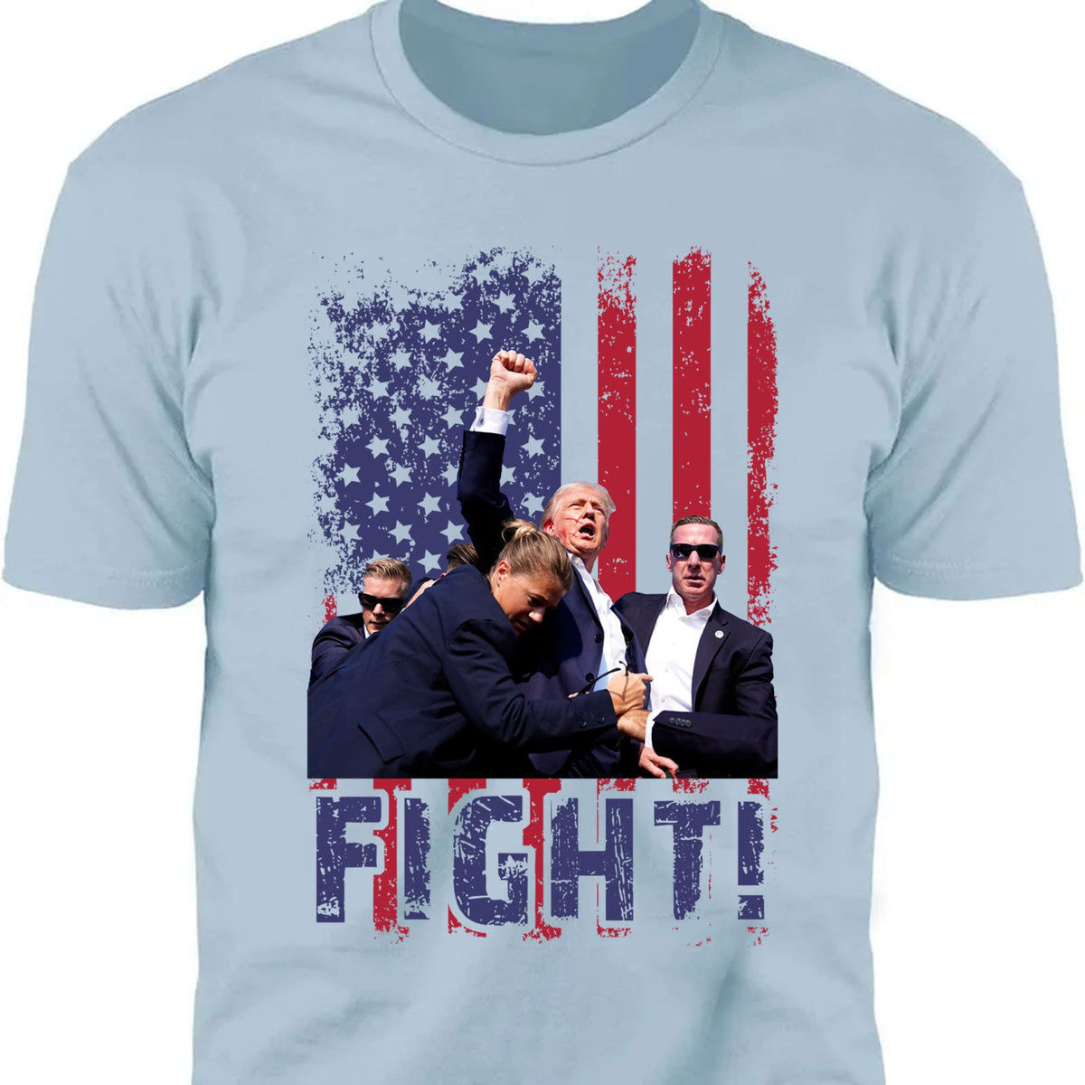 Trump Fight 2024 Shirt | Trump 2024 Pennsylvania Rally | Trump Supporters Shirt Bright T1128 - GOP