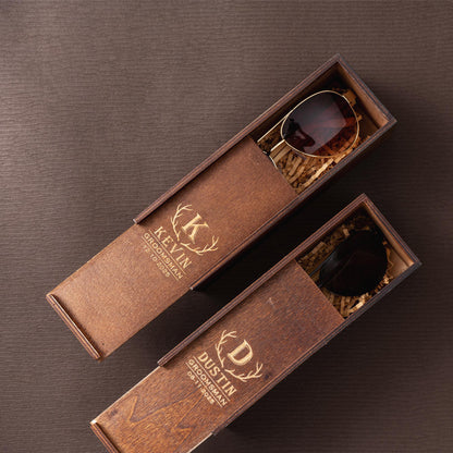 Personalized Groomsmen Gift Box, Engraved Wooden Box Gift For Wedding, Best Man Gift 686824 WFD