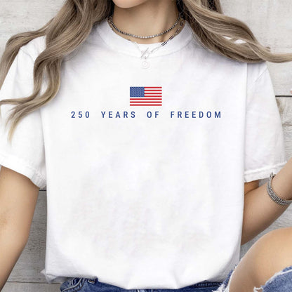 USA 250 Years Of Freedom Shirt, America Independence Day Tee, Patriotic 4th Of July Gift 685430