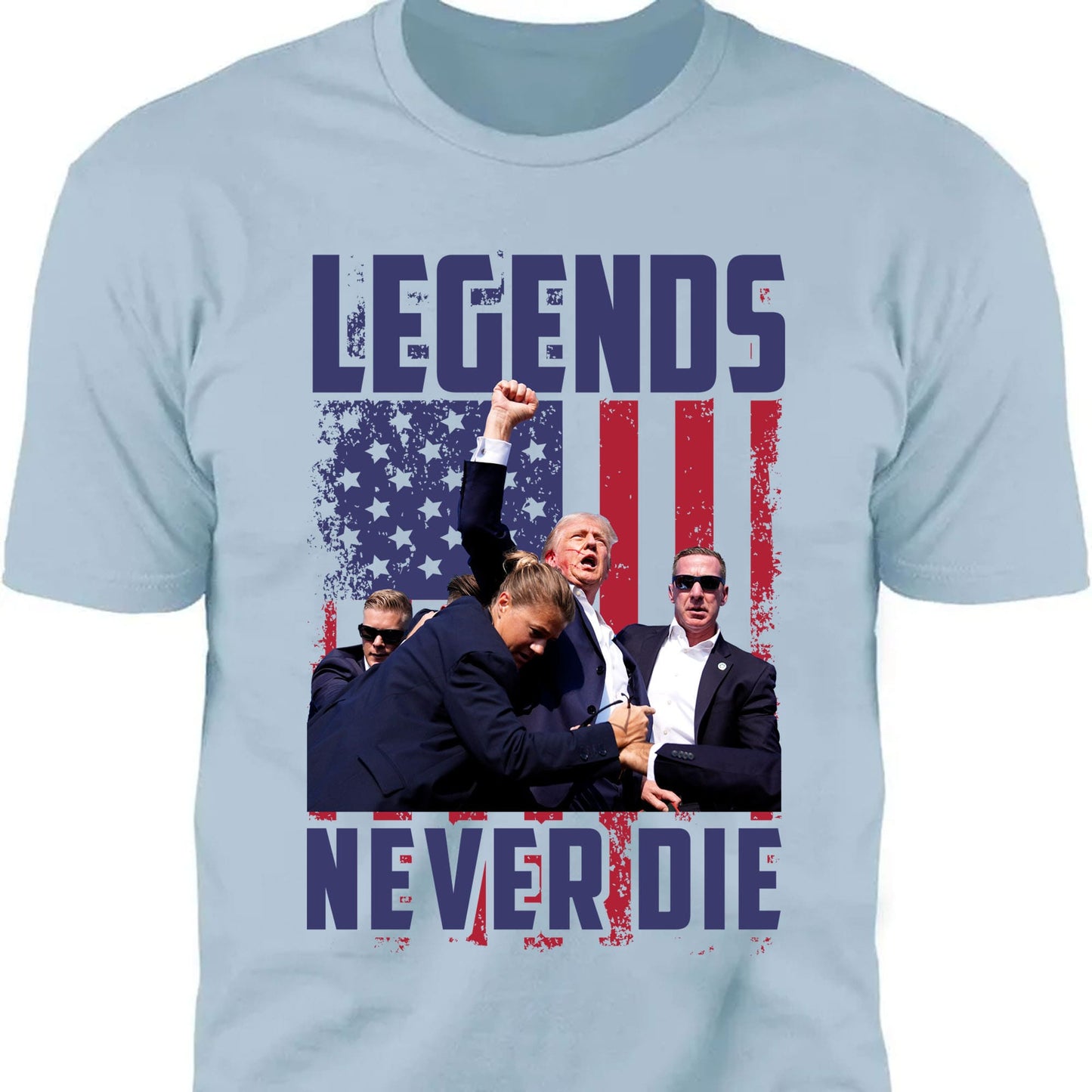 Legends Never Die | Trump Fight 2024 Shirt Pennsylvania Rally | Donald Trump Shirt Bright T1158 - GOP