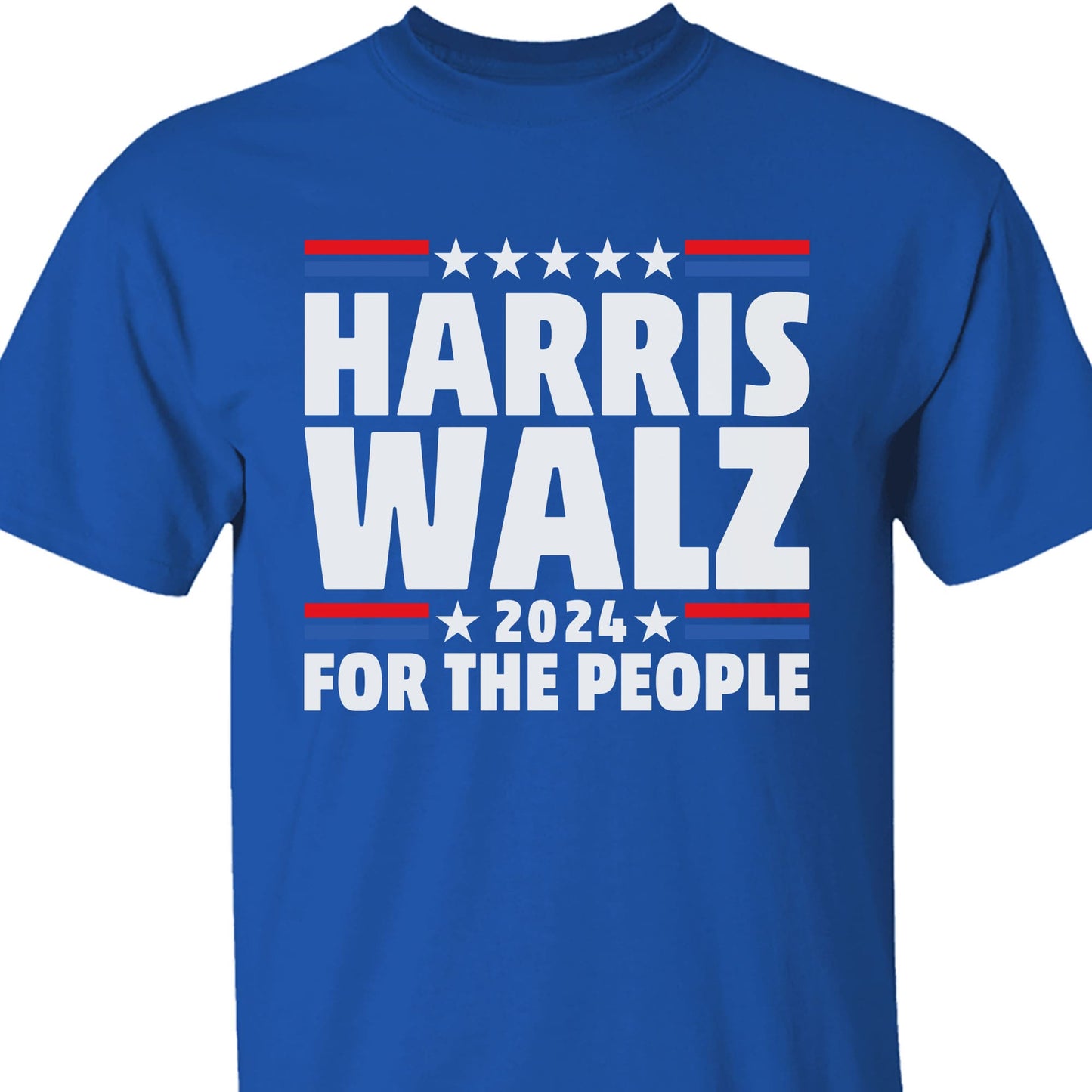 Harris Walz For The People | Kamala Harris 2024 Shirt | Tim Walz Shirt | Democrat Shirt Dark T1251 - KH2