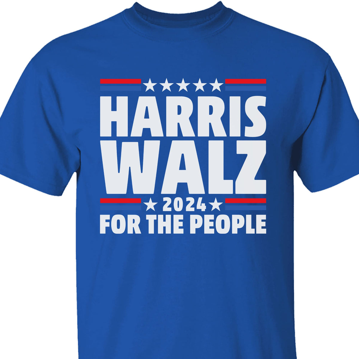 Harris Walz For The People | Kamala Harris 2024 Shirt | Tim Walz Shirt | Democrat Shirt Dark T1251 - KH2