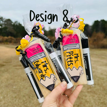 Custom Name Dry Eraser Teacher Appreciation Gift | Personalized End Of School Year Gift For Teacher 684918