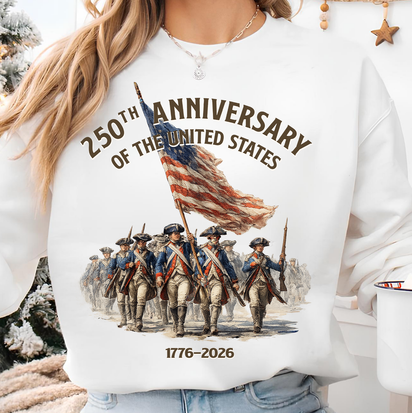 250th Anniversary Of The United States Bright Shirt | Patriotic Tee 684485