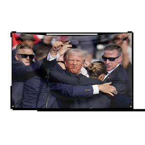 Trump Flag Banner Make America Great Again Still Fighting