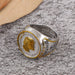 Cheap Ring Fashion USA President Trump Ring Most Recent Jewelry Silver Gold Color American President Men'S Cool Biker Ring