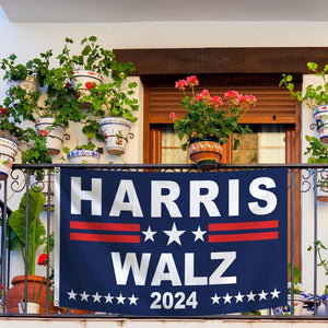 Kamala Harris Waltz 2024 Flag Kamala Harris Waltz for the People Flag 3X5Ft Kamala Harris 2024 President Flags for Garden Yard Decor