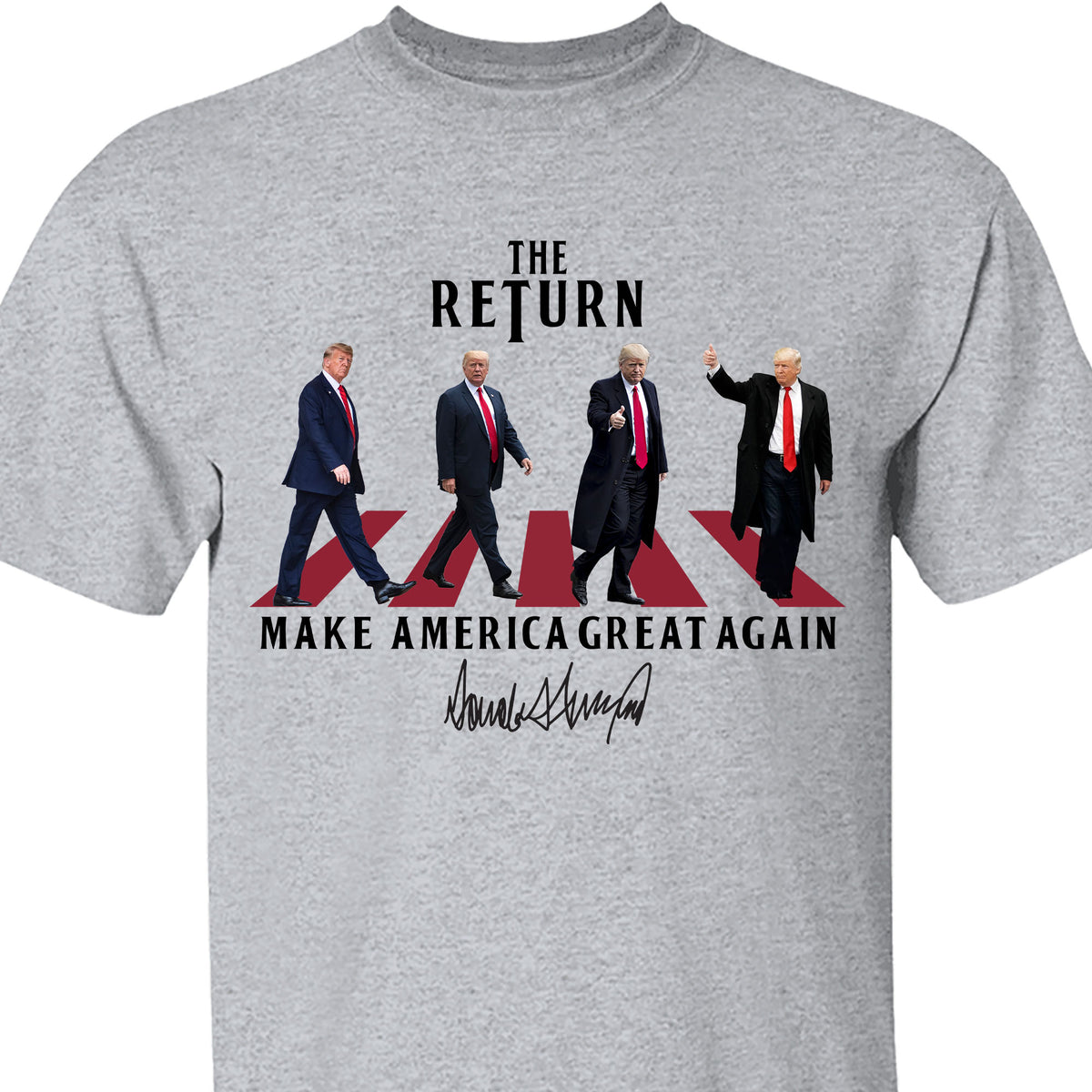The Return MAGA Shirt | Donald Trump Homage Shirt | Donald Trump Fan Tees C898 Bright - GOP