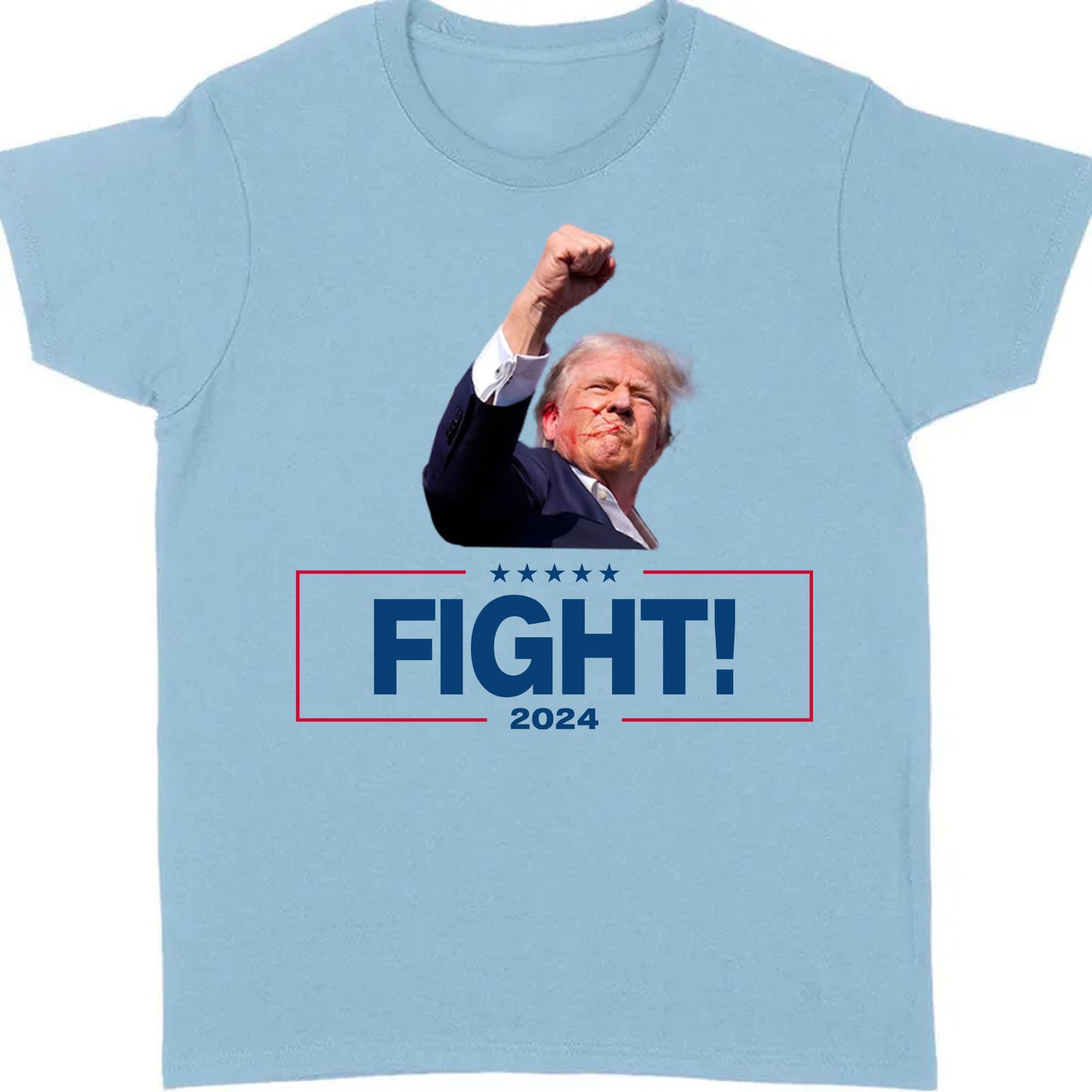 Trump Fight 2024 Shirt Pennsylvania Rally, Shirt Bright C1112 - GOP