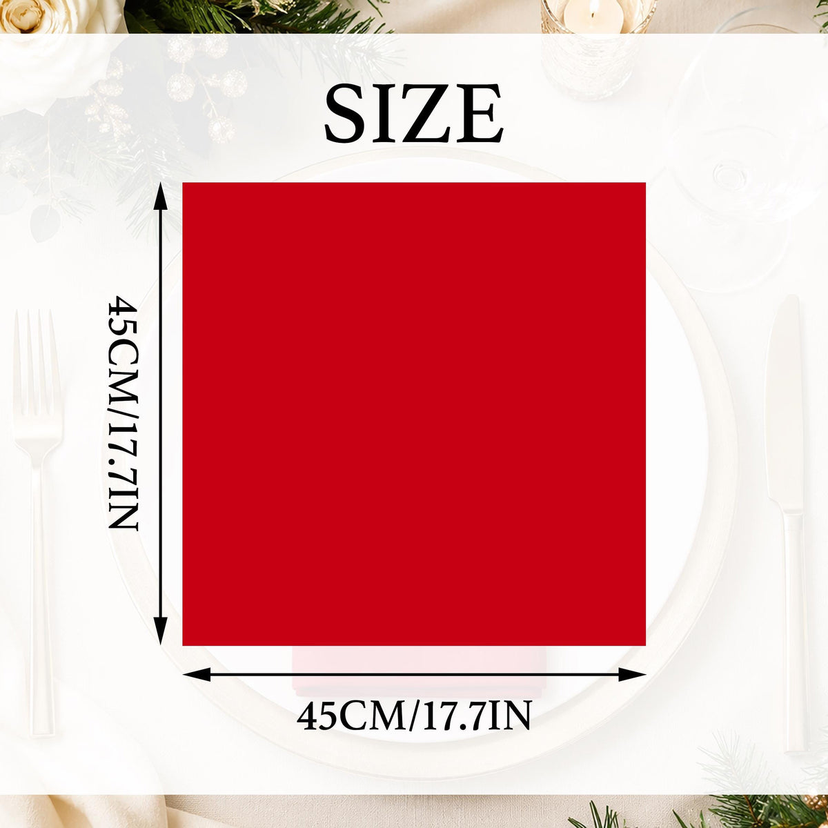 Personalized Christmas Napkins, Custom Name Holiday Gift For Family 686638 WFD