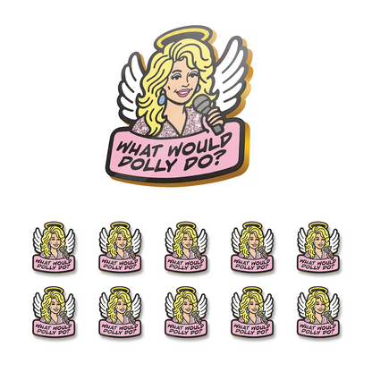 Dolly Parton Angel Lapel Pin, Country Music Memorial Pins, Dolly Parton Fan Gift 686145