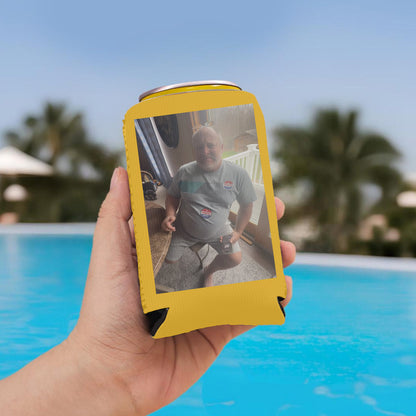 Personalized It's Not A Dad Bod Can Cooler | Custom Dad Photo Can Holder | Gift for Dad | Father's Day Gift Idea 682427