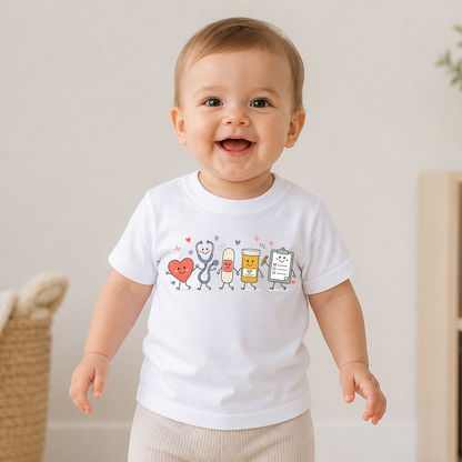 Cute Medical Friends Kids Shirt, Future Doctor Graphic Tee, Back To School & Labour Day Gift 685770