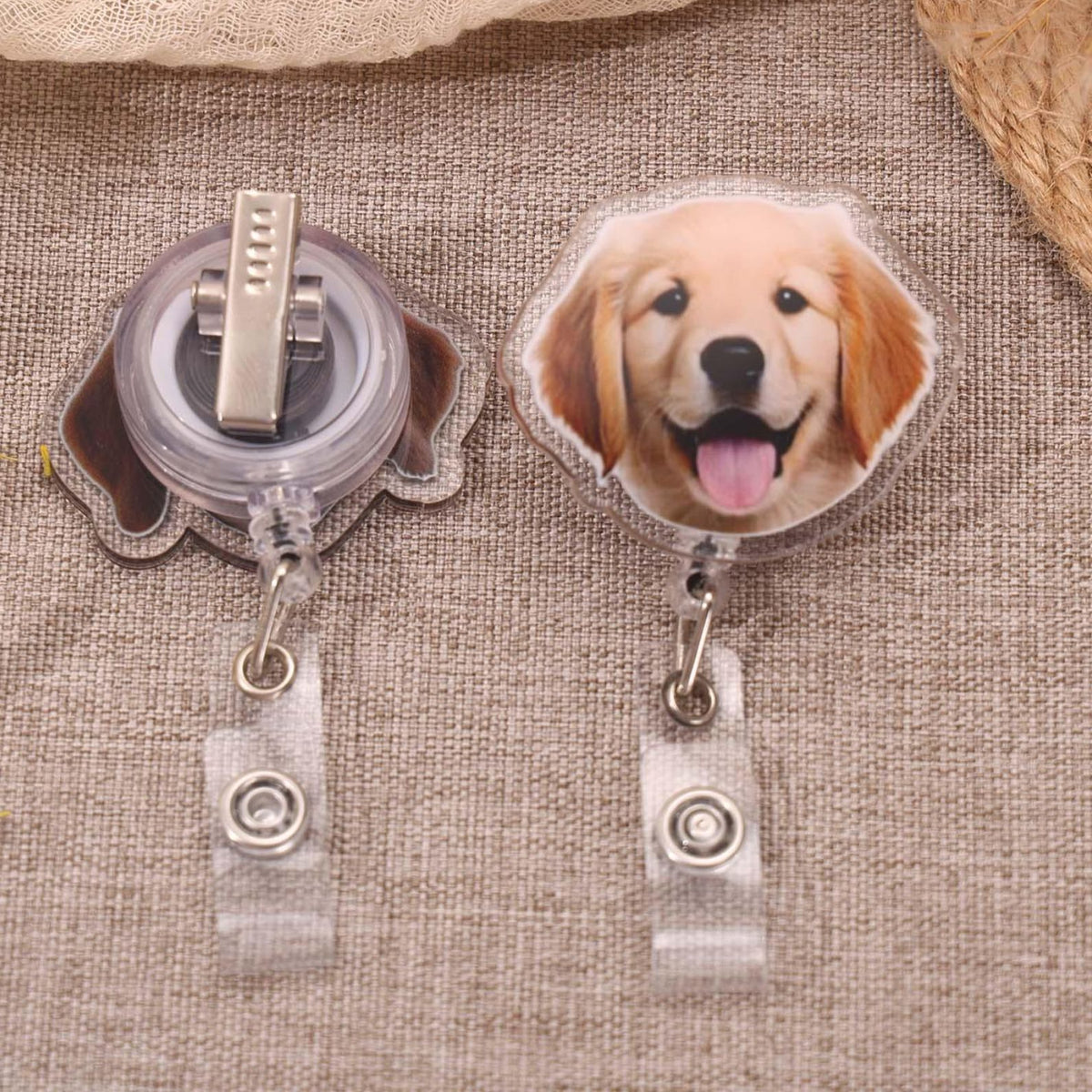 Custom Badge Reel Funny | Dog Badge Reel | Cat Badge Reel | Nurse Badge Reel | Retractable Badge Holder 683785