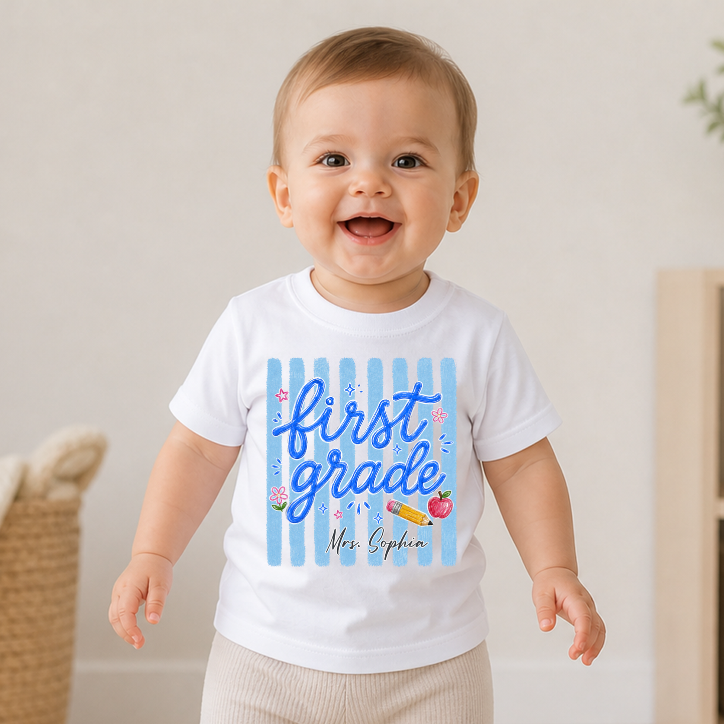 Custom Grade Level Kids Shirt, Personalized Teacher Team Tee, Back To School Gift 685462