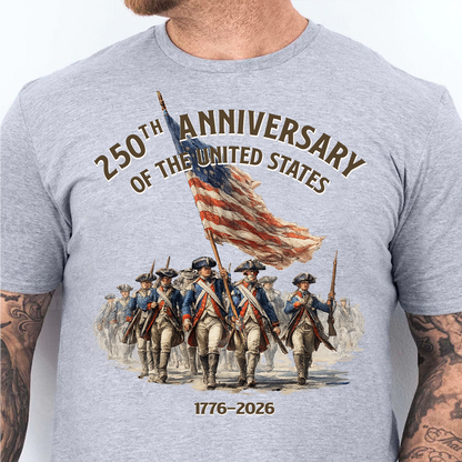 250th Anniversary Of The United States Bright Shirt | Patriotic Tee 684485