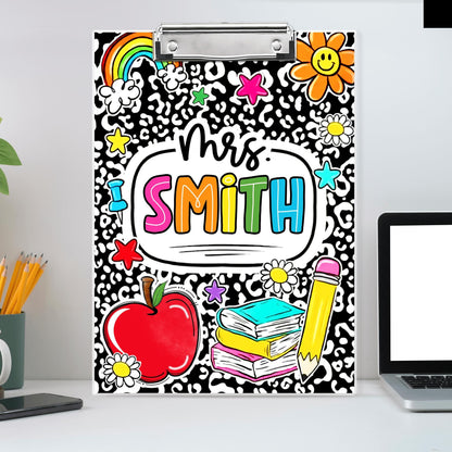 Custom Teacher Name Clipboard, Personalized Back To School Clipboard, Teacher Appreciation Gift 685377 WFD