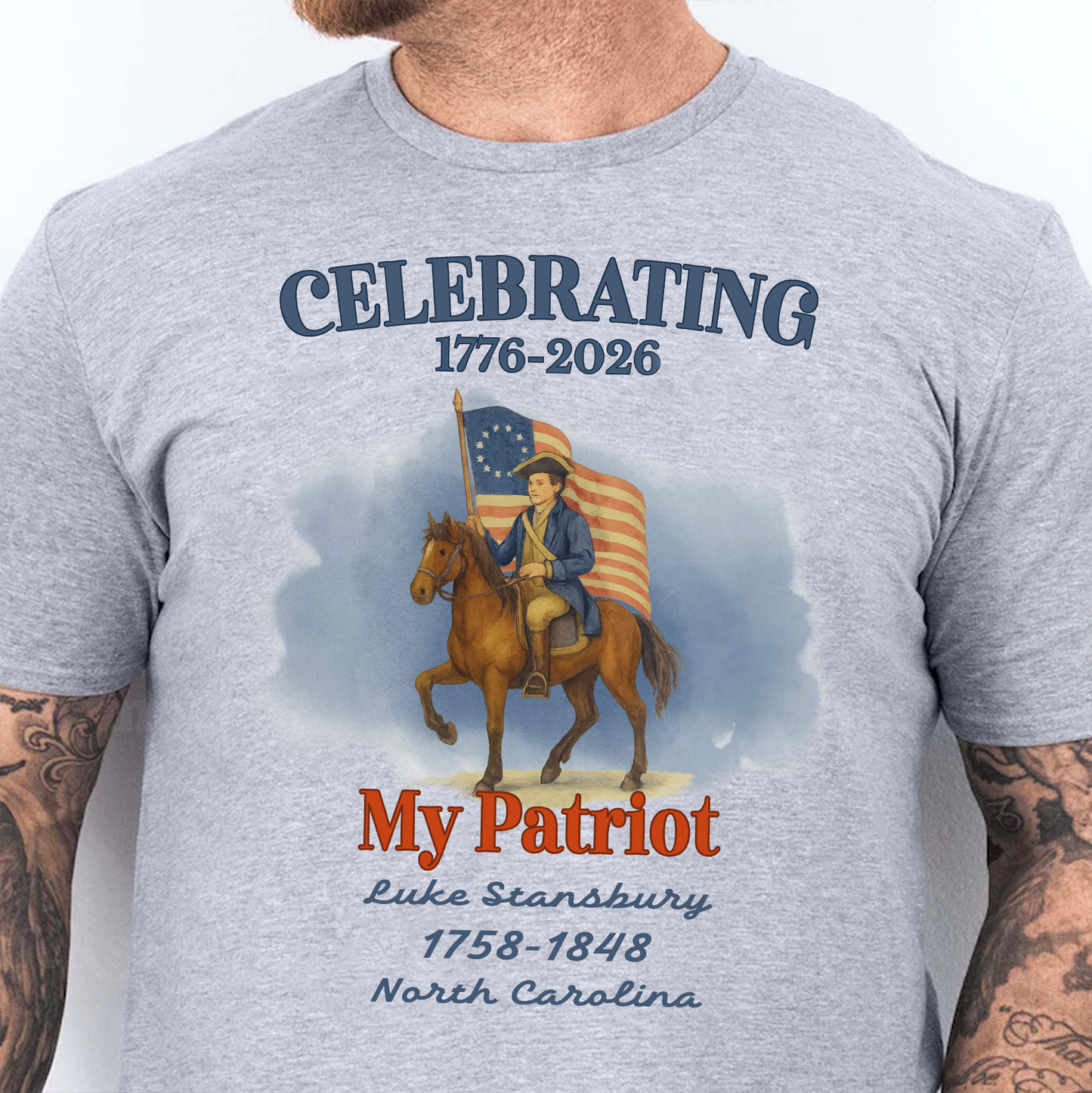 250 Years Of America 1776–2026 Bright Shirt | Personalized Patriot Descendant Gift | Patriotic Shirt 684567