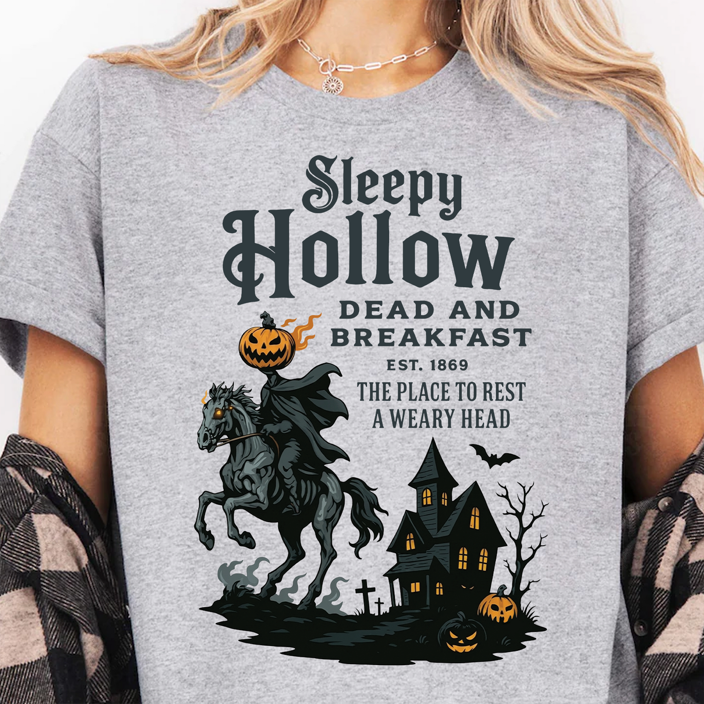 Sleepy Hollow Halloween Bright Shirt, Gothic Horror Tee, Gift For Halloween 686055