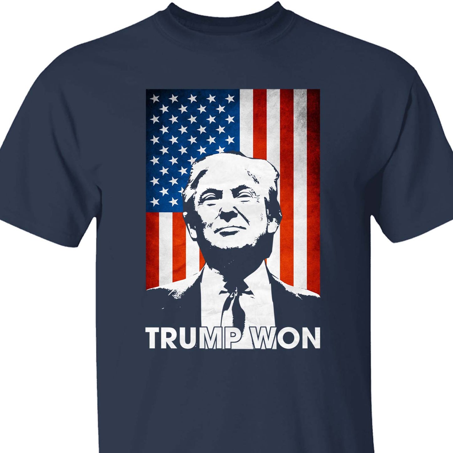 Trump Won 2024, Trump Winning Election Shirt, Trump 47th President Shirt Dark T1712 - GOP