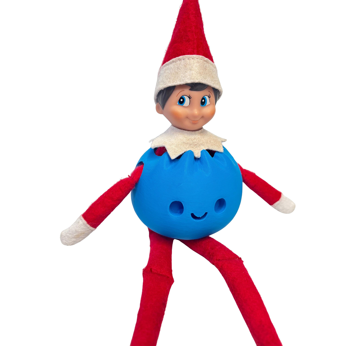 ElfDoh Squishy Inspired Costume, Christmas Elf Cube Accessory, Funny Holiday Outfit Gift 686648 WFD