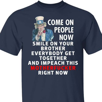 Impeach Trump Now Shirt - 8647 Anti Trump Shirt, FDT Political Dark Shirt For Democrats And Anti MAGA Activists 682211