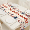 Personalized Custom Text Table Runner | 4th Of July Table Runner For Kitchen 682328