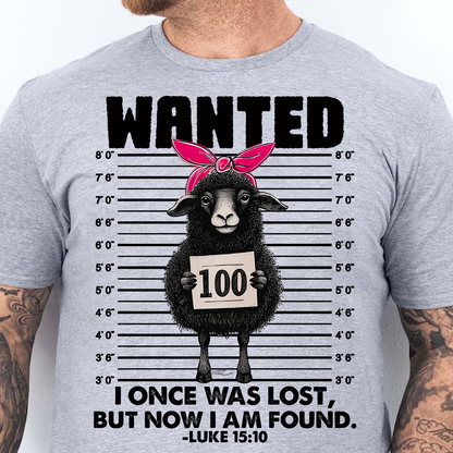 I Once Was Lost, But Now I Am Found Bright Shirt | Funny Christian Lost Sheep Gift For Easter T-Shirt 684403