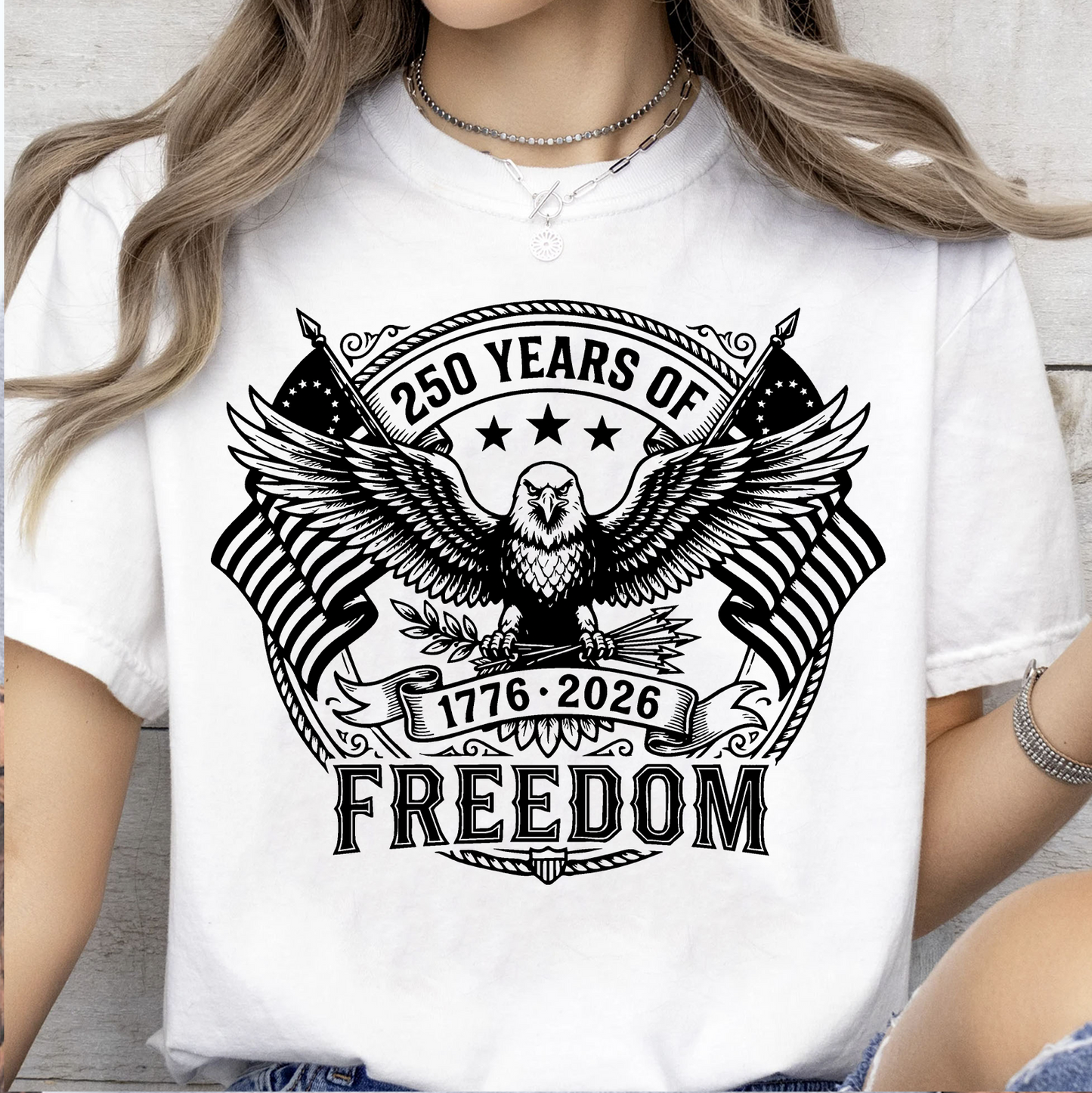250th Anniversary American Flag Eagle Bright Shirt | Patriotic Tee - Semiquincentennial Gift 684506