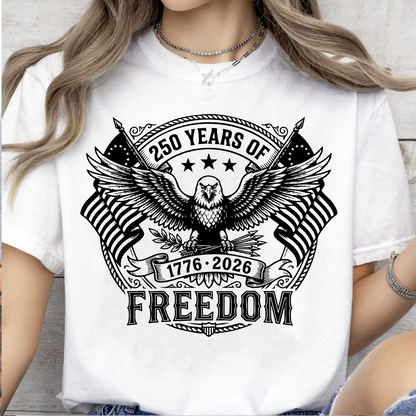 250th Anniversary American Flag Eagle Bright Shirt | Patriotic Tee - Semiquincentennial Gift 684506