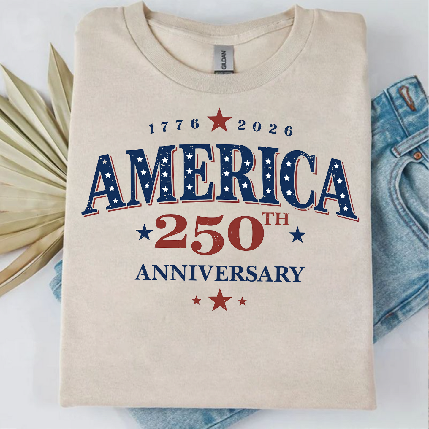 America 250 Years Of Freedom Bright Shirt | Retro America Graphic T-Shirt | Patriotic 4th Of July Tee 684896