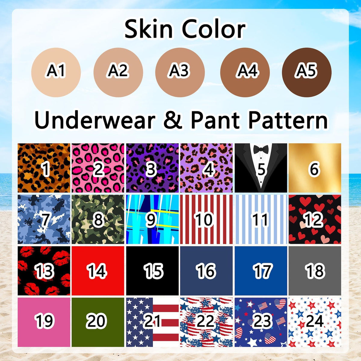 Funny Men Underwear Christmas Pajamas Pants, Personalized Cheeky Christmas Gift 686535 WFD