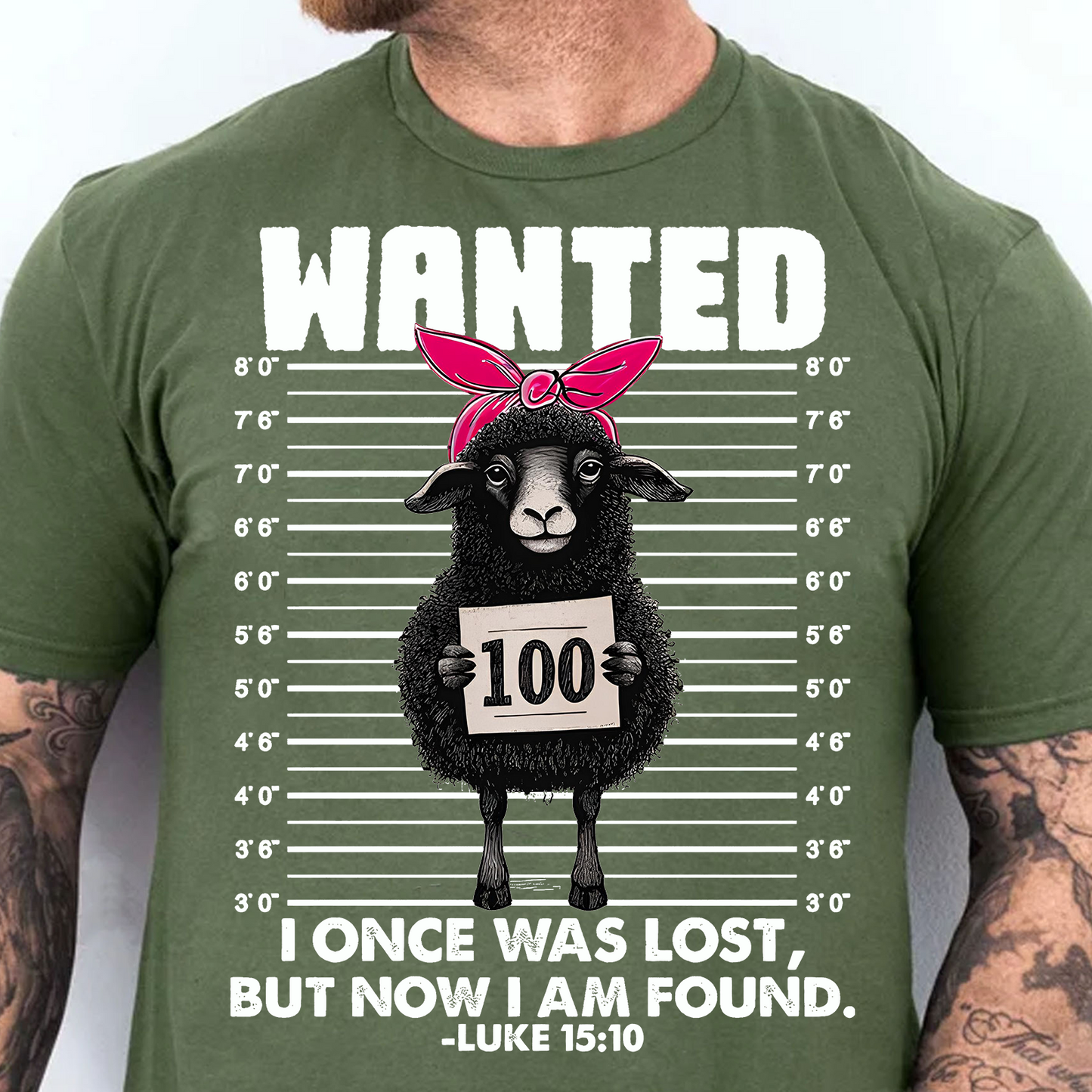 I Once Was Lost, But Now I Am Found Dark Shirt | Funny Christian Lost Sheep Gift For Easter T-Shirt 684403