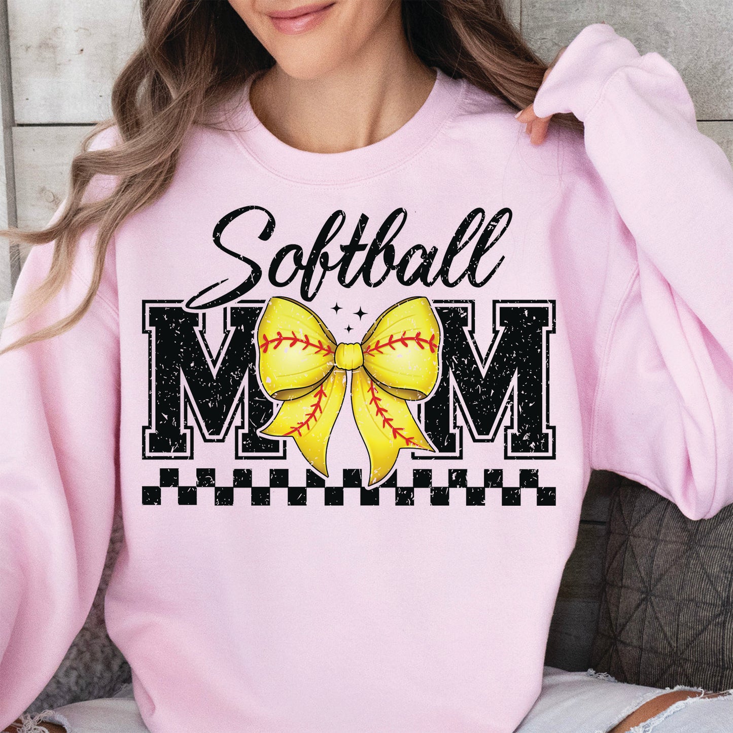 Softball Mom Sweatshirt – Game Day Vibes For Sporty Moms, Softball Mama Tee, Softball Mother's day Gift 682155
