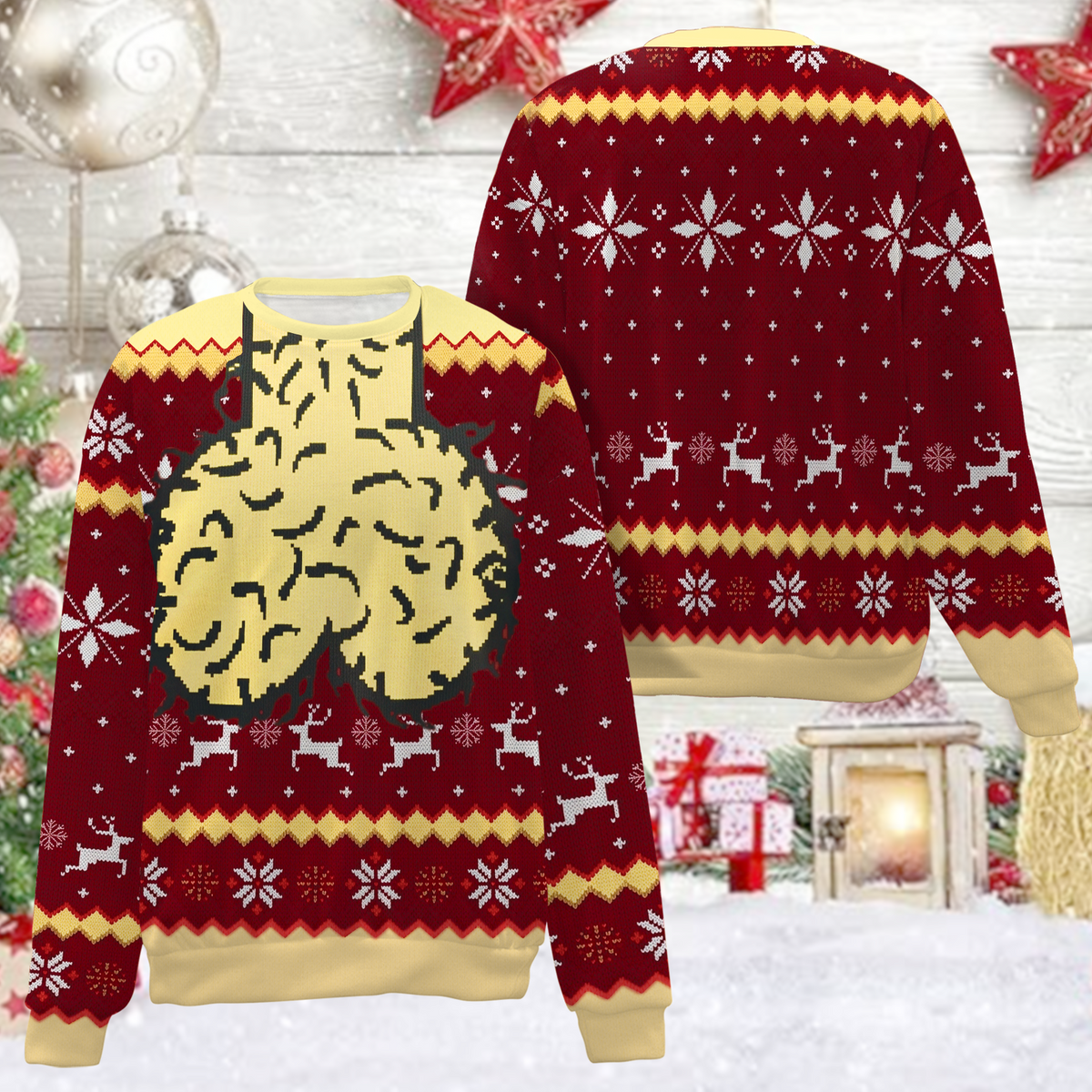 Dirty Ugly Christmas All-Over Print Sweatshirt, Merry Cockmas Sweatshirt, Funny Meme Christmas Sweater, Gift For Him 686072