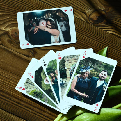 Custom Photo Playing Cards, Personalized Anniversary/Christmas/Birthday Gift 686856 WFD