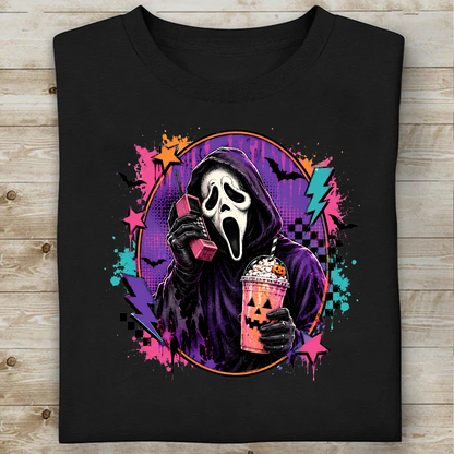 Retro Halloween Movie Dark Shirt, Vintage 90s Ghost Movie Tee, Halloween Gift For Men & Women 685866