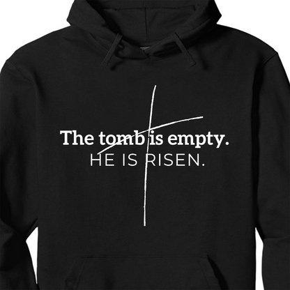 The Tomb Is Empty - He Is Risen Dark Shirt | Easter Day T-Shirt 684441