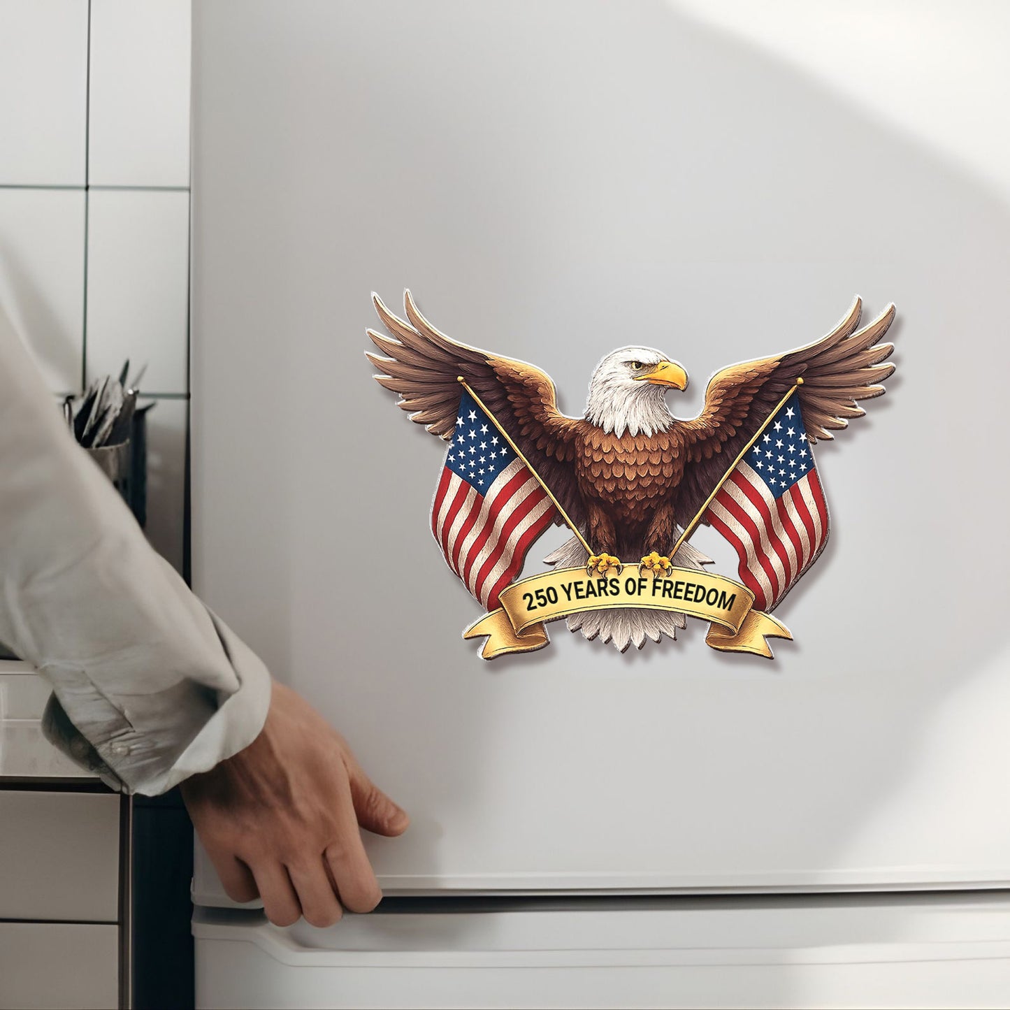 250 Years of Freedom Fridge Magnet | Happy 250th Birthday America | 4th of July Fridge Magnet 683523