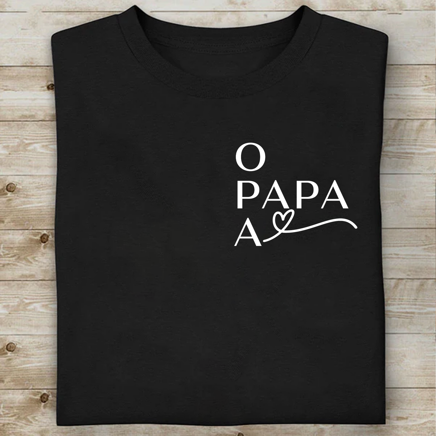 Personalized Papa Dark Shirt, Family Pocket T-Shirt, Father’s Day Gift, Birthday Gift For Men 684937