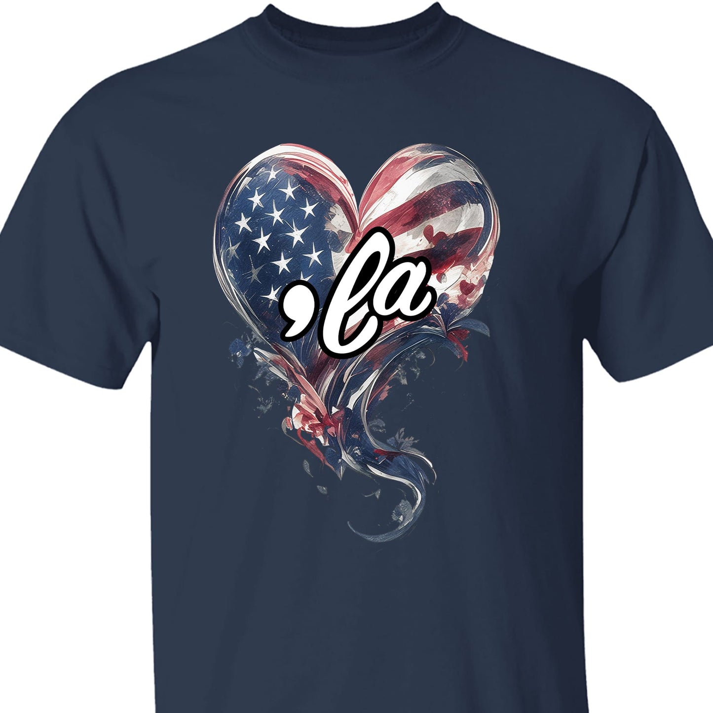 La Kamala Heart Shirt | Democrat Shirt | Kamala Harris 2024 Shirt Dark T1516 - KH2