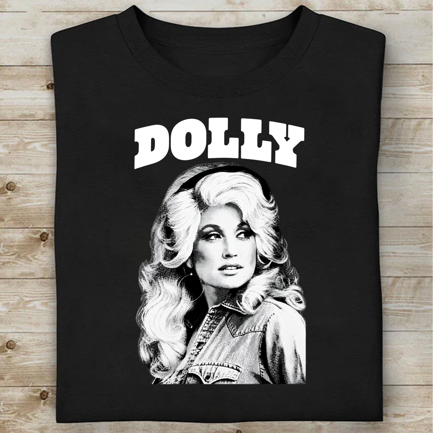 Classic Black And White Dolly Parton Memorial Shirt - Retro Country Graphic Tee 686042