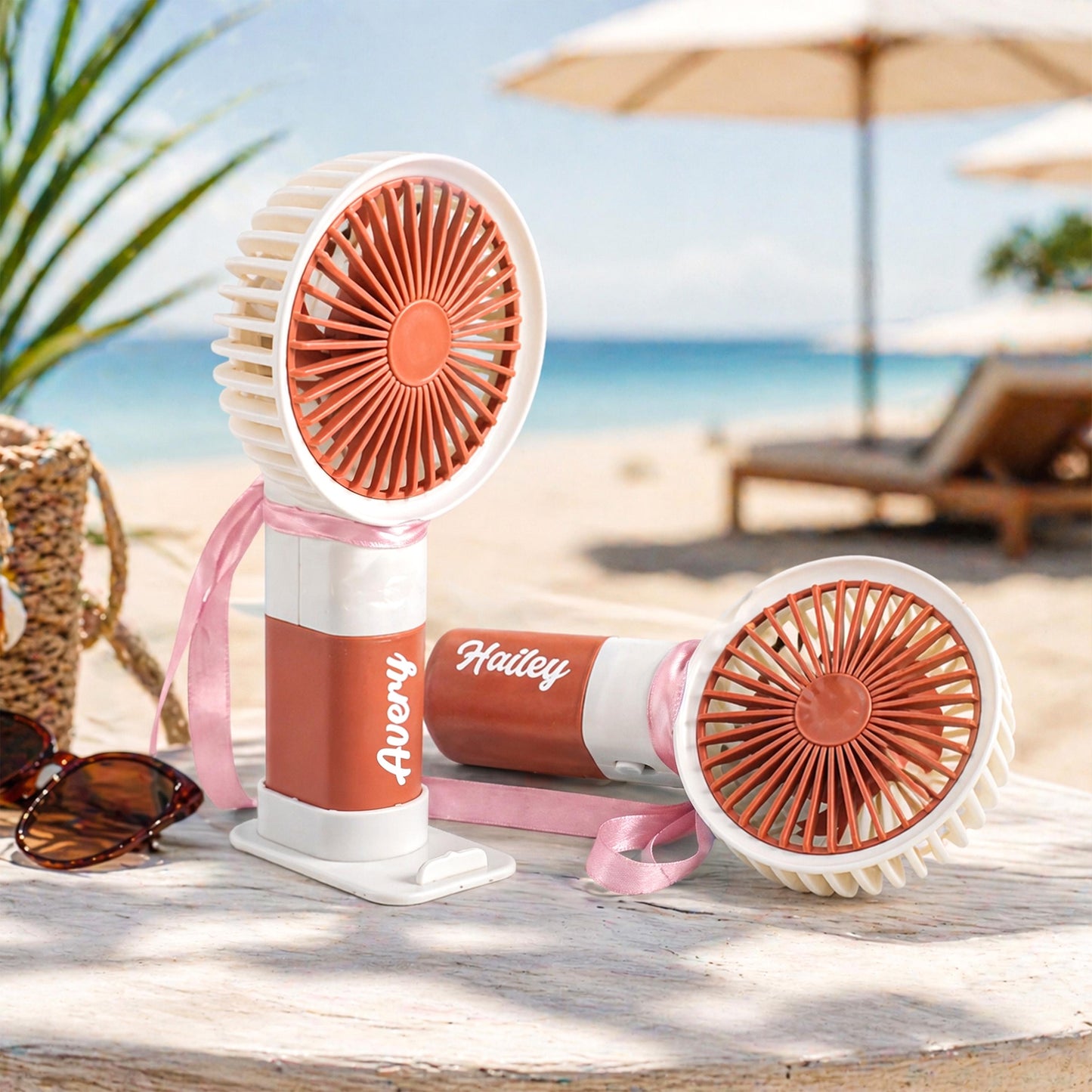 Custom Name Handheld Fan, Personalized Fan For Summer, Portable Cooling Gift 685507 WFD