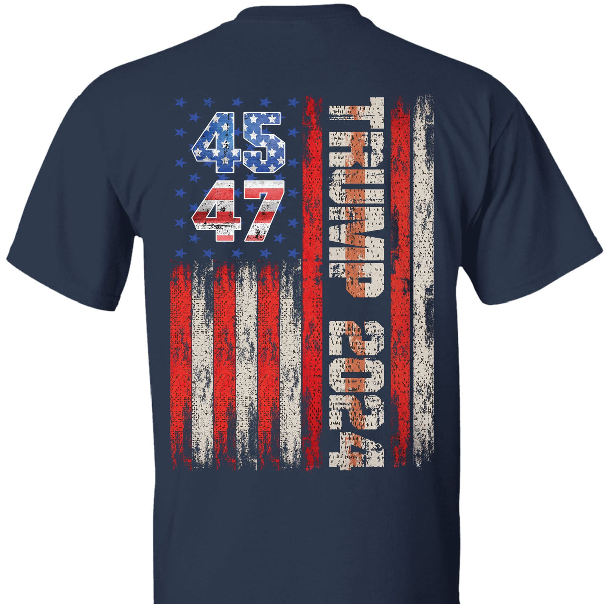 Trump 2024 Shirt | Political Shirt 2024 | Trump Supporters Backside Shirt Dark T1216 - GOP