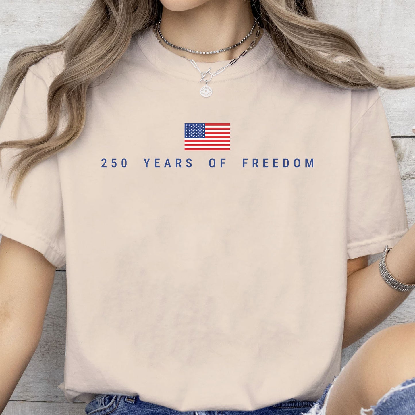 USA 250 Years Of Freedom Shirt, America Independence Day Tee, Patriotic 4th Of July Gift 685430